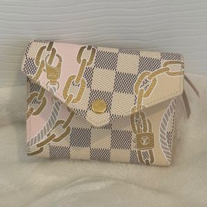 Louis Vuitton Damier Azur Nautical Victorine Wallet N40468